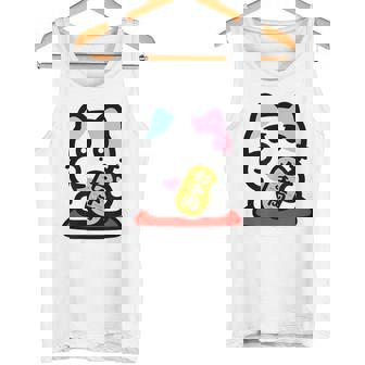 びーえするるる【Bsテレ東公式】まねきねこイラストtシャツ（10色） タンクトップ - Kawaiitshirt