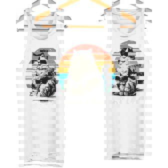 わがままボディ 猫 ねこ 太ったねこ ぽっちゃり ねこ好き かわいい おもしろ 面白い おもろい 手書き レトロ 長袖tシャツ タンクトップ - Kawaiitshirt