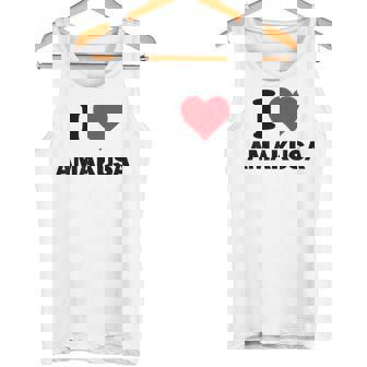 アイハート 天草 Japan Love 日本土産 タンクトップ - Kawaiitshirt