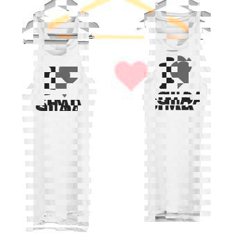 アイハート 島田 Japan Love 日本土産 タンクトップ - Kawaiitshirt