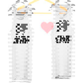 アイハート 熱海 Japan Love Japan お土産 タンクトップ - Kawaiitshirt