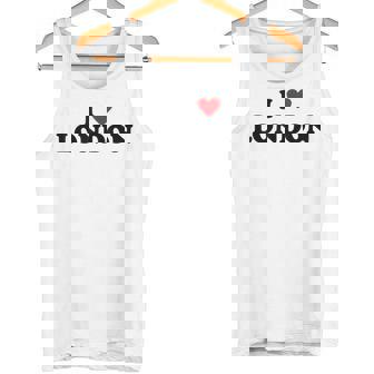 アイハートイギリスシティ-アイラブロンドン タンクトップ - Kawaiitshirt