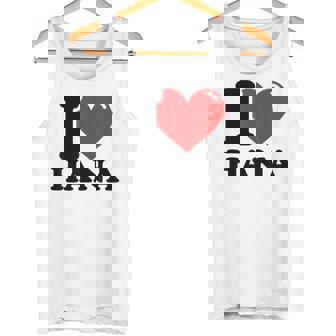 アイ・ラブ・ハナ タンクトップ - Kawaiitshirt