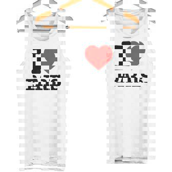 アイ・ラブ・パリ タンクトップ - Kawaiitshirt