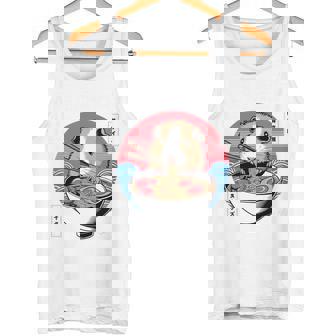 アニメ モルモット 漫画 カワイイ ねこ 日本のラーメン モルモット 長袖tシャツ タンクトップ - Kawaiitshirt