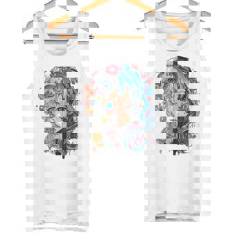 アニメ 漫画 モチーフ カラフル イラスト アニメ タンクトップ - Kawaiitshirt