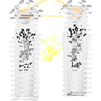 アマルフィ海岸レモン イタリア タンクトップ - Kawaiitshirt