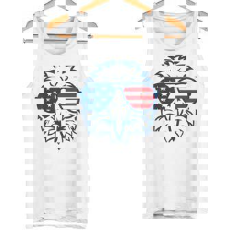アメリカン・イーグル アメリカ国旗 7月4日 愛国 タンクトップ - Kawaiitshirt
