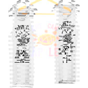 アメリカ国旗-アメリカン・アズ・アップルパイ タンクトップ - Kawaiitshirt