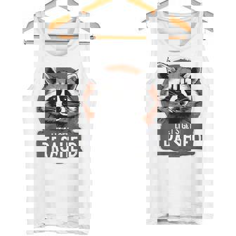 アライグマコスチュームtシャツ グルービー Let's Get Trashed タンクトップ - Kawaiitshirt