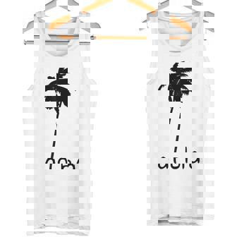 アロハ ハワイ ハワイアン ヤシの木 タンクトップ - Kawaiitshirt