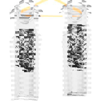 イエティ Ufo 平和 クリプティッド ユーモア マウンテン遭遇 長袖tシャツ タンクトップ - Kawaiitshirt