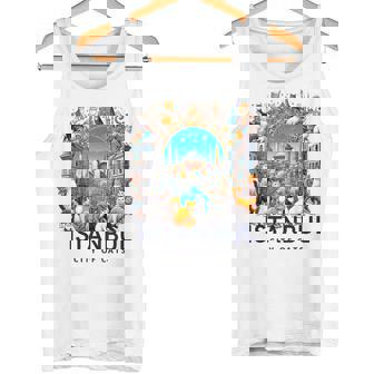 イスタンブール、トルコ 猫の街 Istanbul Turkey City Of Cats タンクトップ - Kawaiitshirt