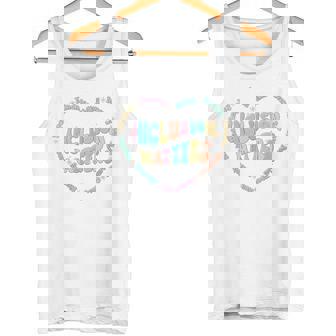 インクルージョン マターズ 自閉症 意識 スピード 教師 優しさ 長袖tシャツ タンクトップ - Kawaiitshirt
