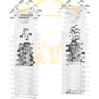 イングリッシュコッカースパニエルがいっぱい タンクトップ - Kawaiitshirt