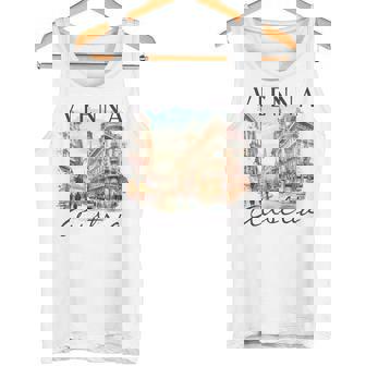 ウィーン オーストリア 旅行 お土産 Meet Me Inienna タンクトップ - Kawaiitshirt