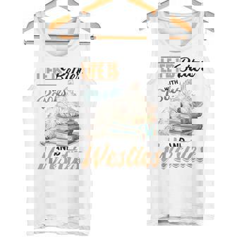 ウェスト・ハイランド・ホワイト・テリア・ウェスティ・ドッグブリード・ライフ・イズ・ベター タンクトップ - Kawaiitshirt