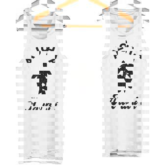 ウミガメ アロハ ハワイ Hi ハワイアンアイランド ホヌ ビンテージ クール タンクトップ - Kawaiitshirt