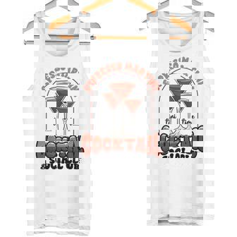 エスプレッソ・マティーニ・ソーシャル・クラブ・ウォッカ・コーヒー・ラバー・カクテル タンクトップ - Kawaiitshirt