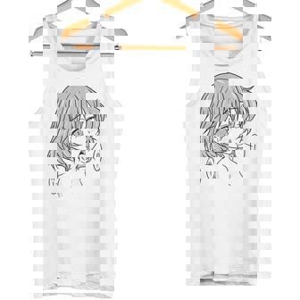 エッチ変態シャツ オタクガール ワイフアヘ顔 快感 タンクトップ - Kawaiitshirt