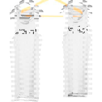 オイラーのアイデンティティ 最も美しい数学方程式 数学 タンクトップ - Kawaiitshirt