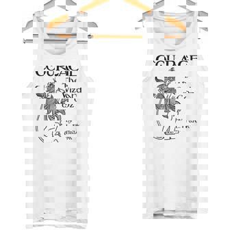 オズの魔法使い カウボーイライオン 勇気 タンクトップ - Kawaiitshirt