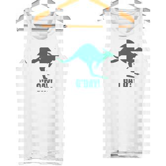 オーストラリア地図 カンガルーtシャツ オーストラリア カンガルー オーストラリア タンクトップ - Kawaiitshirt