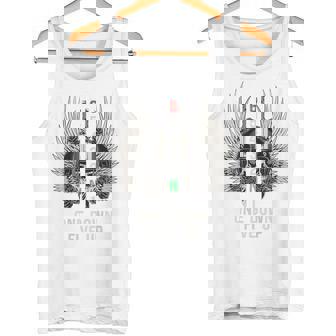 オートバイのギアシフト 1 ダウン 5 アップ バイカー スカル 背面 タンクトップ - Kawaiitshirt