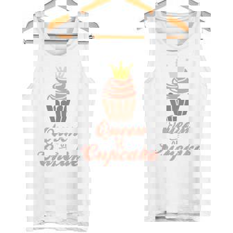 カップケーキの女王 長袖tシャツ タンクトップ - Kawaiitshirt