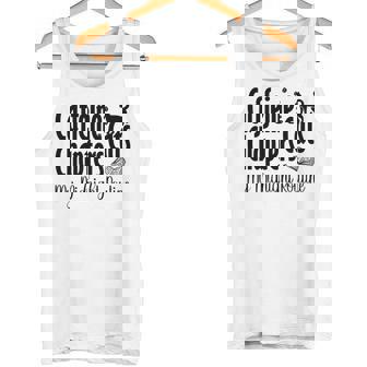 カフェイン猫・章 マイミッドナイトルーチン ナイトキャット フクロウ 長袖tシャツ タンクトップ - Kawaiitshirt