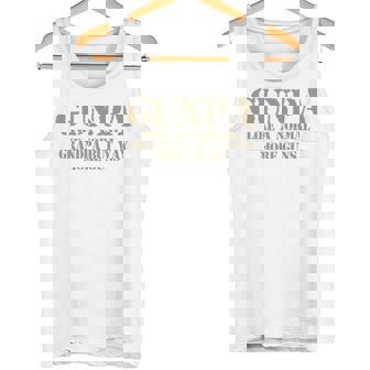 ガンパ 普通のおじいちゃん軍隊 銃好きのおじいちゃん 長袖tシャツ タンクトップ - Kawaiitshirt