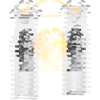 キャバリア・キング・チャールズ・スパニエル・チーズ・ドッグキャバリアー 長袖tシャツ タンクトップ - Kawaiitshirt