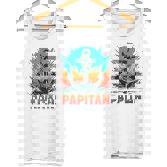 キャプテンアンカー パピタン・ヴァーター スーパーパパ 父の日 2025 タンクトップ - Kawaiitshirt