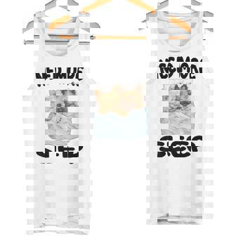 キュートなケアンテリア、睡眠用パジャマ、ナイトガウン。 タンクトップ - Kawaiitshirt