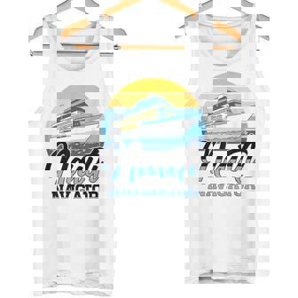 クルージング航海船キャプテンアンカークルーズディレクター タンクトップ - Kawaiitshirt