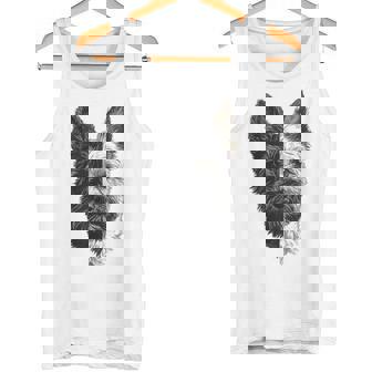 ケアンテリア 犬 モチーフ ペット 作品 ケアンテリア タンクトップ - Kawaiitshirt