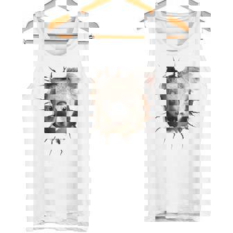 コアラ アニマル柄 動物園 ポートレート イラスト かわいい コアラ タンクトップ - Kawaiitshirt