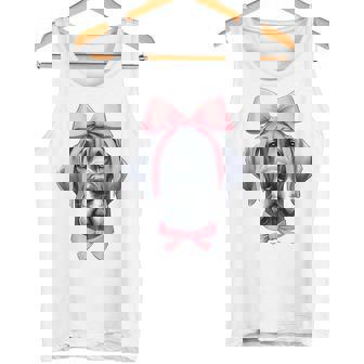 コケットボウ グレートデーン 犬 ママ ピンクリボン キュート 母の日 タンクトップ - Kawaiitshirt