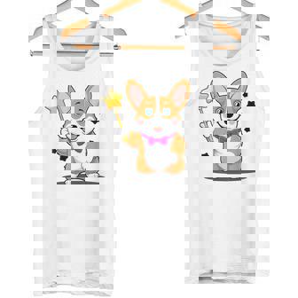コーギー・マジシャン マジックコスチューム タンクトップ - Kawaiitshirt