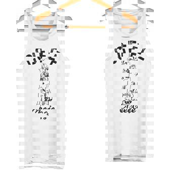 コーヒーとチェシー犬 チェサピークベイレトリーバー 子犬 タンクトップ - Kawaiitshirt