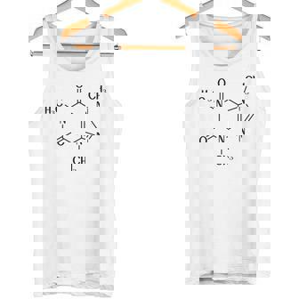 コーヒーカフェイン化学式 タンクトップ - Kawaiitshirt