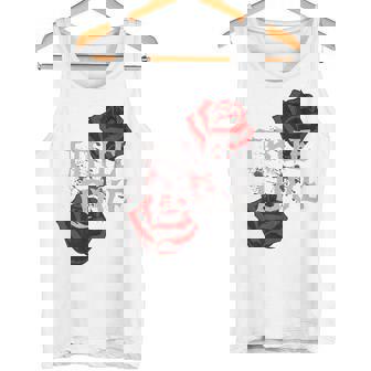 ゴシック ローズ パンク ラブ バレンタイン 学生 ロックミュージック ギグ 長袖tシャツ タンクトップ - Kawaiitshirt