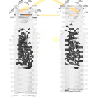 ゴリラ バイク バイカー タンクトップ - Kawaiitshirt