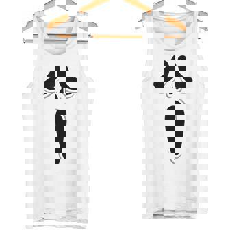 ゴーストスクリームフェイス ハロウィン ゴーストスクリームフェイス ハロウィン タンクトップ - Kawaiitshirt