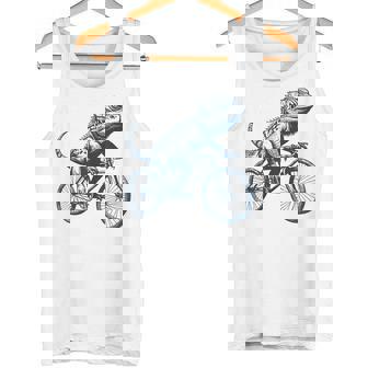 サイクリングトカゲ、爬虫類、爬虫類学、フトアゴヒゲトカゲ タンクトップ - Kawaiitshirt