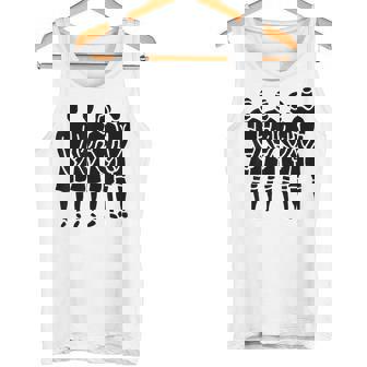 サッカー サッカー選手の壁 タンクトップ - Kawaiitshirt