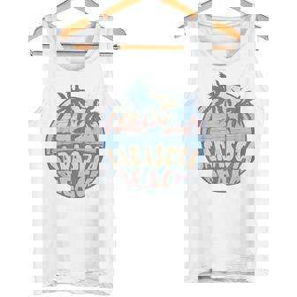 サラソタ フロリダ ビーチ サーフ 夏休み ヴィンテージ タンクトップ - Kawaiitshirt