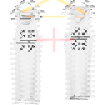 サルデーニャ国旗 イタリア 4 ムーア人 タンクトップ - Kawaiitshirt