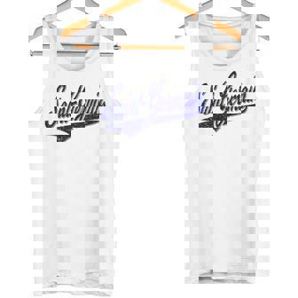 サンジェルマン バーシティ スクリプト クラシック スポーツ ジャージ タンクトップ - Kawaiitshirt