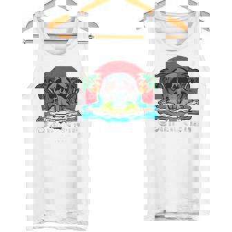 サンタクルーズ カリフォルニア ヴィンテージ レトロ 長袖tシャツ タンクトップ - Kawaiitshirt